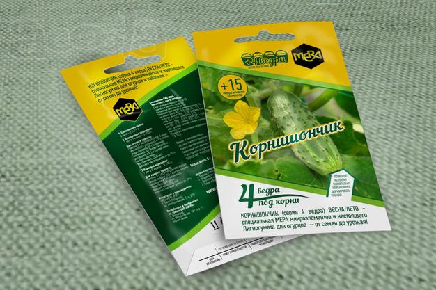 КОРНИШОНЧИК МЕРА 5г/50л - удобрение для огурцов универсальное